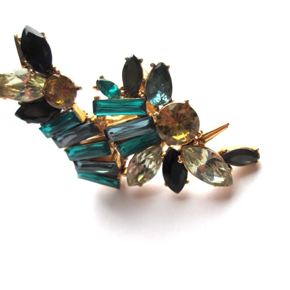 💍🦚 ERICKSON BEAMON ROCKS Cocktail Ring Size 7 - Picture 8 of 15